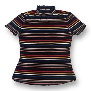 Cuidado Con El Perro Striped Top Size Small